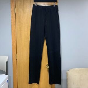 Idtswch Men's Black Long Sweatpants - Size Medium 40" inseam